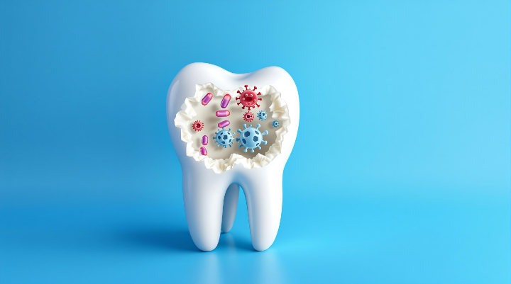 虫歯の初期症状のイメージ