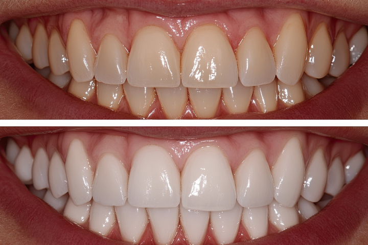 ホワイトニングのビフォーアフター