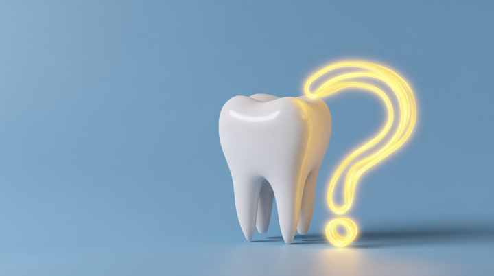 親知らずとハテナマーク