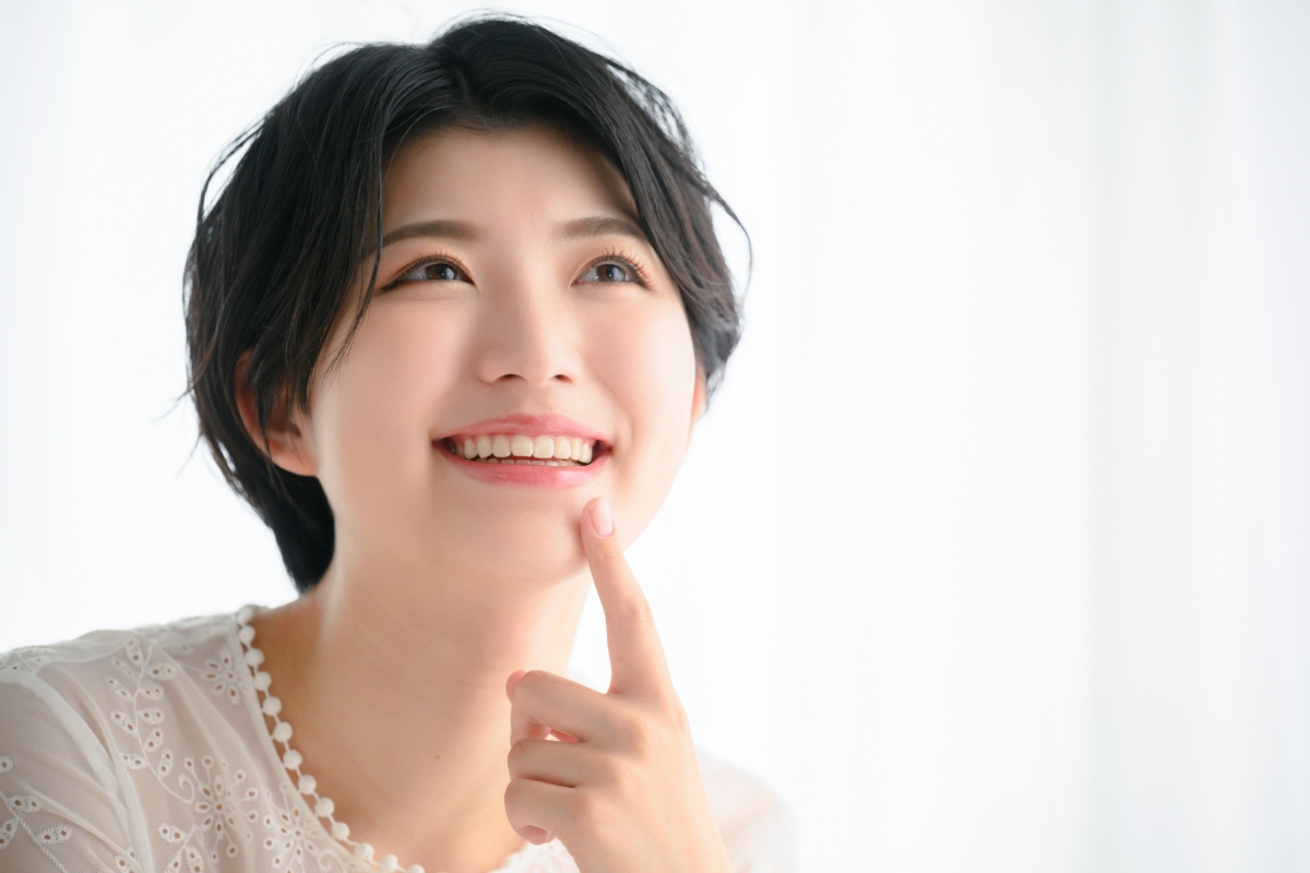 審美歯科治療で綺麗になった歯